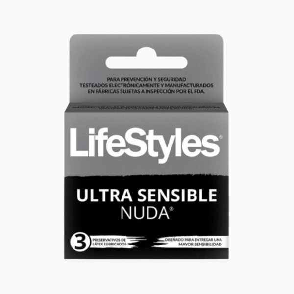 Condón LifeStyles Ultra Sensible Nuda