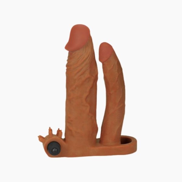 Funda Doble Con Vibrador