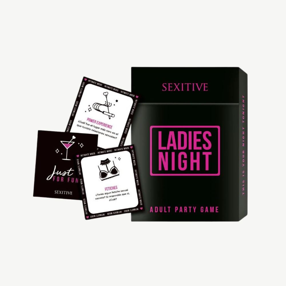 Juego de Carta Ladies Night Preguntas Para Chicas