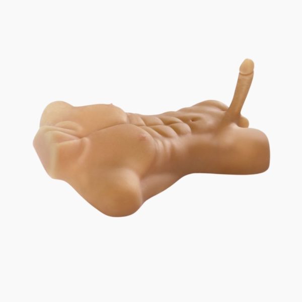 Torso Masculino Con Dildo Realista